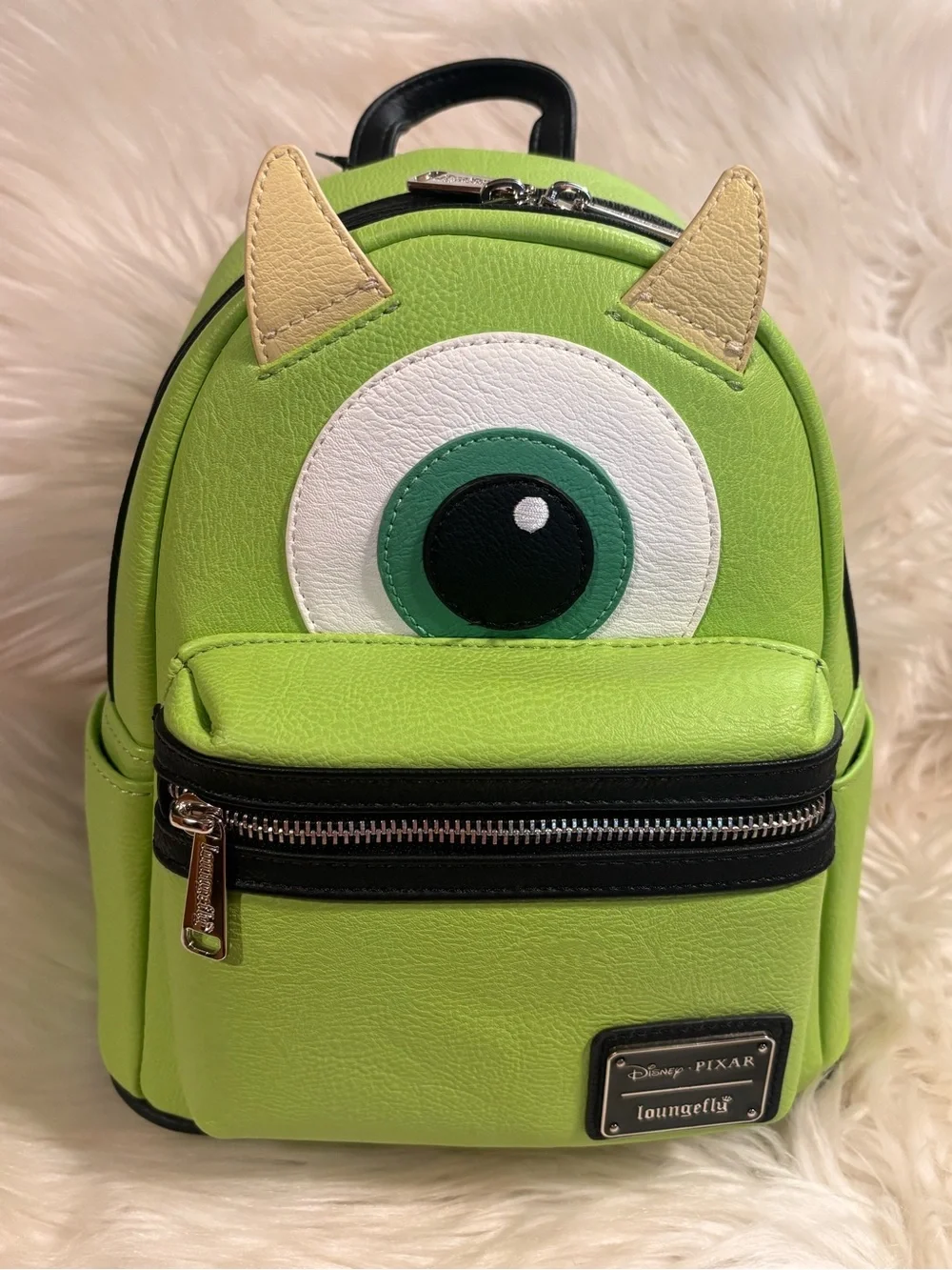Loungefly Disney Parks Exclusive Monsters Inc. Mike Wazowski Mini Backpack - NWT